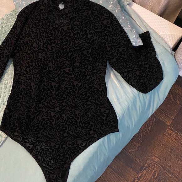 Guess Velvet see through bodysuit - Picture 2 of 4